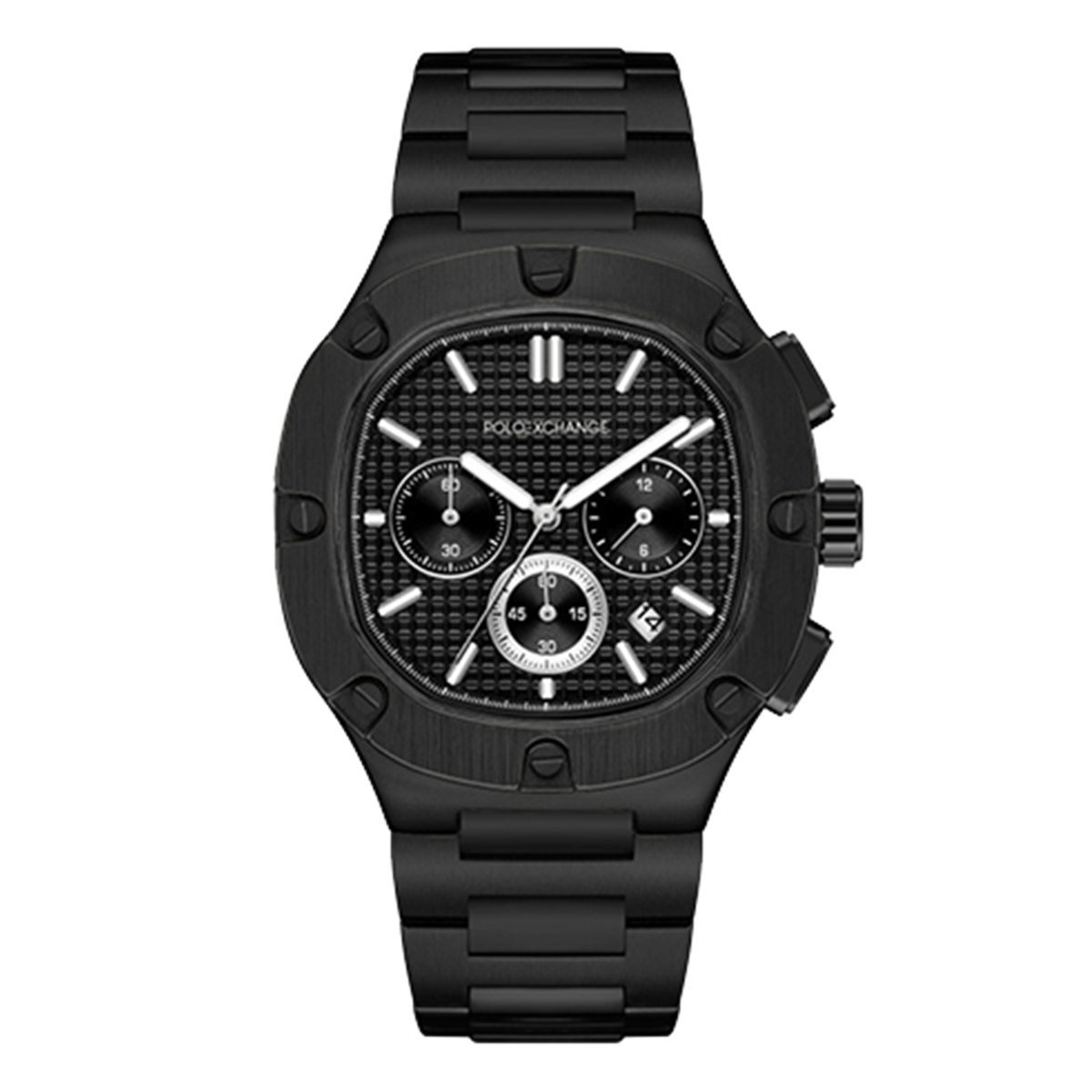 MONTRE POLOEXCHANGE HOMME M.FONCTION ACIER